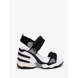 Ash Shoes New Ash Cosmos Sneaker Sandals In Black And White
